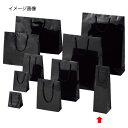 手提げ紙袋 ブライトバッグ クロ 11×10×36.5cm 10枚 61-314-2-3 【 ラッピング用品 ラッピングシリーズ バレンタイン・イースター・入学...