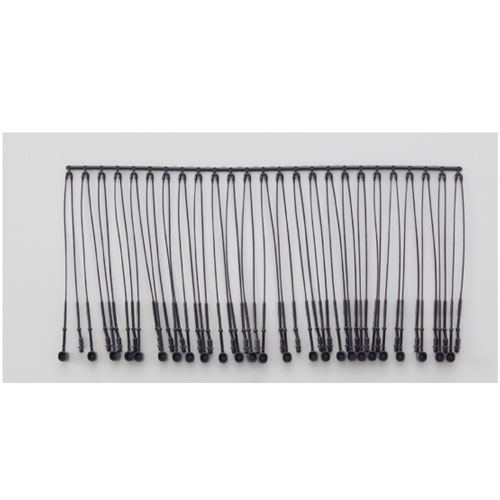 まつばロック 黒 1000本組 61-245-11-2 【 販促用品 値付け用品 ロックス まつばロック 値付用品 】【 販促用品 値付け 値札 価格 広告 セ...