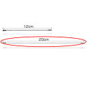 【マラソン期間限定!エントリーでポイント5倍!!】【まとめ買い10個セット品】糸ロックス 20cm グレー 100本 61-245-7-7 【 販促用品 値付け...