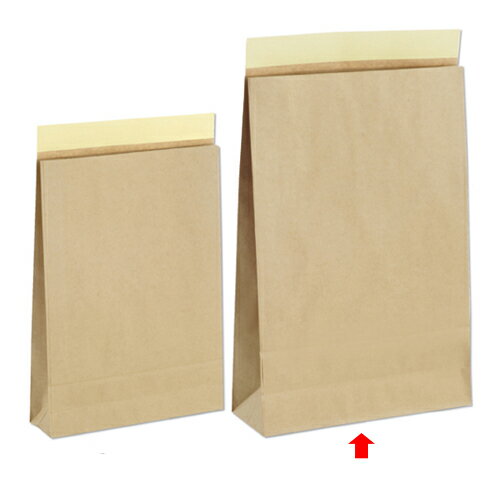 【まとめ買い10個セット品】宅配袋 未晒クラフト 大 200枚 61-320-6-4 【 店舗什器 小物 ディスプレー ギフト ラッピング 包装紙 袋 消耗品 ...