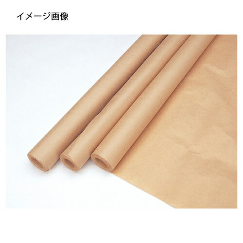 巻クラフト紙 50g/平方メートル 10巻 61-432-46-1 【 店舗什器 小物 ディスプレー ギフト ラッピング 包装紙 袋 消耗品 店舗備品 】