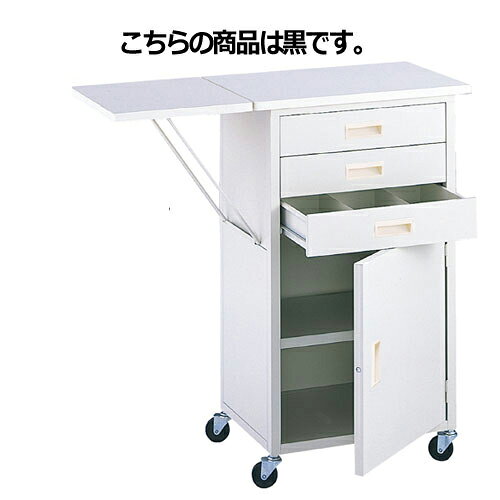 スチール製作業台 収納付きタイプ 錠無し 黒 61-146-8-2 【 店舗運営用品 在庫場用品 作業台 スチール製作業台 錠無し 収納付きタイプ 】店舗什器 ディスプレー マネキン 装飾品 販促用品 ハンガー ラッピング [2]