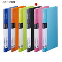 【まとめ買い10個セット品】 シンプリーズ クリアファイル 20ポケット 黒 61-334-20-4