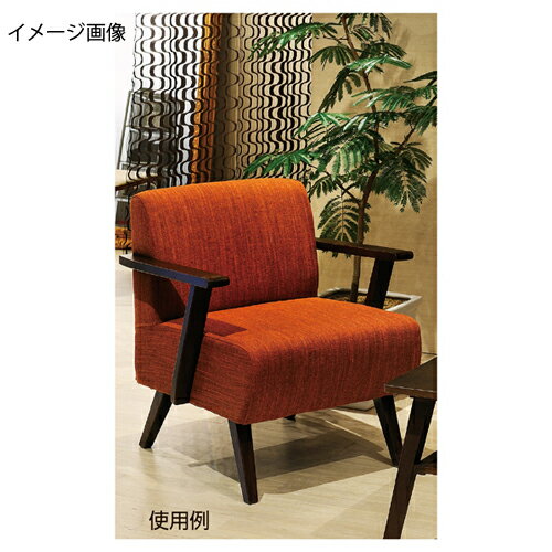 ソファ モティ 1人掛け オレンジ 61-345-4-1 【 店舗運営用品 テーブル＆チェア ソファ＆テーブル ソフ..