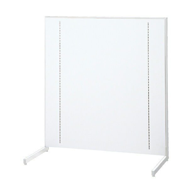 F−PANEL中央片面スチールフレームW120cmホワイト 61-421-67-2 【 システム什器 F-PANEL オプション F-PANEL 中央片面スチールフレームタイプ W120cmタイプ 】