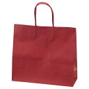 マットバッグ ワイン 32×11×29 100枚 61-314-12-8 【 ラッピング用品 ラッピングシリーズ バレンタイン・イースター・入学 紐付き紙袋マッ...