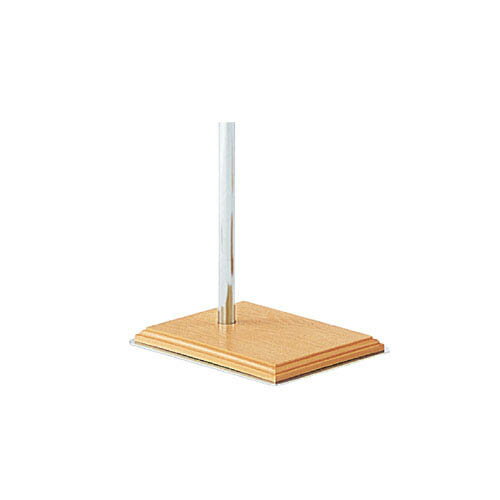 フロア用ベースパーツ 樹脂製+スチール製クリア 61-182-18-2 【メーカー直送/代金引換決済不可】【店舗..