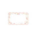 Mカードプクプクファンタジースウィートローズ15枚 61-237-17-3 【 販促用品 POP用品 ショーカード メッセージカード プクプク ファンタジーPO...