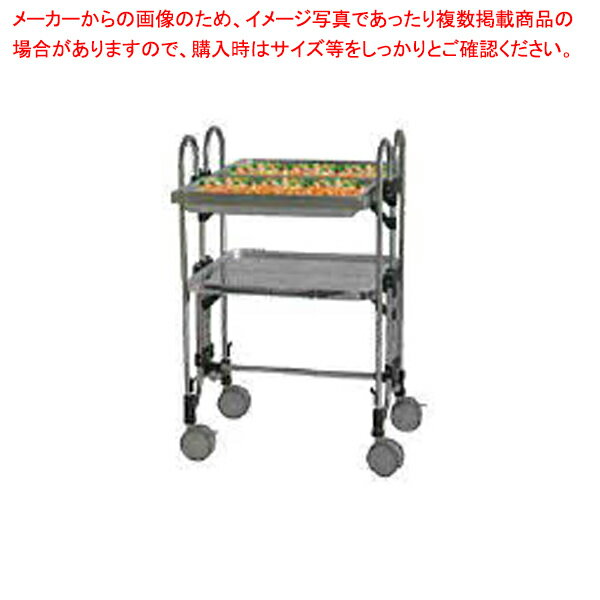 折りたたみ式ホテルパンワゴン ET-1【メイチョー】