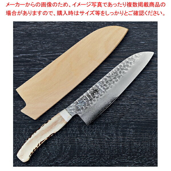 ペテ 33層ダマスカス鹿柄 刃渡り：150mm 【メイチョー】