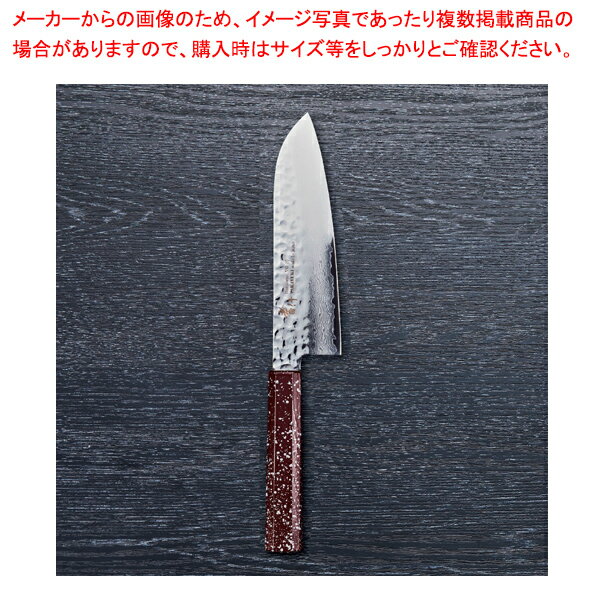 なないろ三徳 ウルミ銀石目 刃渡り：170mm 【メイチョー】