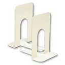 【まとめ買い10個セット品】 クラウン ブックエンド CR-BE30-BE ベージュ 1組【メイチョー】