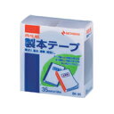 【まとめ買い10個セット品】 ニチバン 製本テープ〈再生紙〉 BK-3518 茶 1巻【メイチョー】