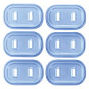 サンワサプライ プラグ安全カバー TAP-PSC5N 6個プラグにたまるホコリなどが原因のトラッキング火災を予防【メイチョー】