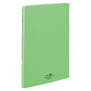 リヒトラブ AQUA DROPs クリヤーブック〈ポケット交換タイプ〉 N-5015-6 黄緑 1冊【メイチョー】