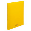 リヒトラブ AQUA DROPs クリヤーブック〈ポケット交換タイプ〉 N-5016-5 黄 1冊【メイチョー】