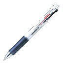 【まとめ買い10個セット品】 ゼブラ クリップオンG B2A3-C 透明 1本【メイチョー】