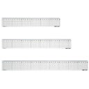 【まとめ買い10個セット品】 クラウン 方眼直定規 CR-HR30R 1本【メイチョー】