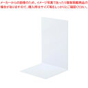 【まとめ買い10個セット品】ソニック ブックエンド マグネット付 DA-4207-W 白 1枚【メイチョー】