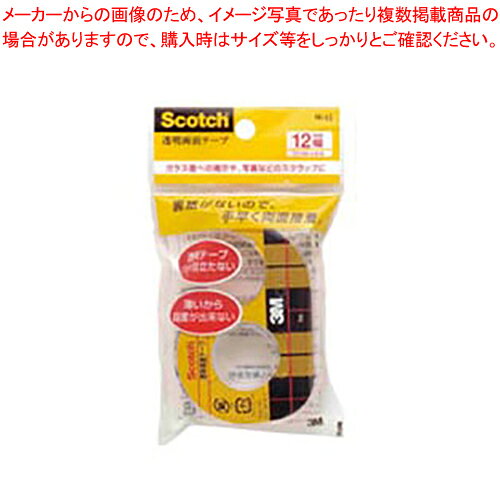 【まとめ買い10個セット品】透明両面テープ W-12 1個【メイチョー】