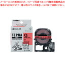 【まとめ買い10個セット品】テプラPROテープ 強粘着ラベル SC9RW アカ 1個【メイチョー】
