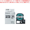【まとめ買い10個セット品】テプラPROテープ 透明ラベル ST36K 1個【メイチョー】
