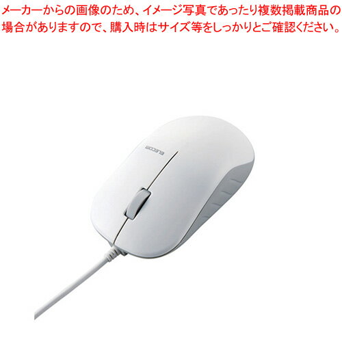 【まとめ買い10個セット品】光学式マウス USB 有線 3ボタン Mサイズ M-K7URWH/RS ホワイト 1個【メイチョー】