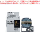 【まとめ買い10個セット品】テプラPROテープ パステル 金文字 SC9KZ クロ 1個【メイチョー】