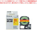 【まとめ買い10個セット品】テプラPROテープ パステル 赤文字 SC18YR 1個【メイチョー】