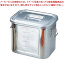 【まとめ買い10個セット品】 BK 18-8 角型 キッチンポット 目盛付 24型 手付【メイチョー】
