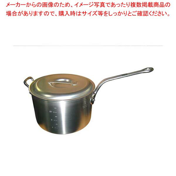 キング アルミ 深型 片手鍋(目盛付)33cm【人気の鍋 使いやすい鍋ランキング 煮物鍋 ブランド キッチン鍋鍋ブランド 人気鍋メーカー 長く使える鍋 人気メーカー】【メイチョー】