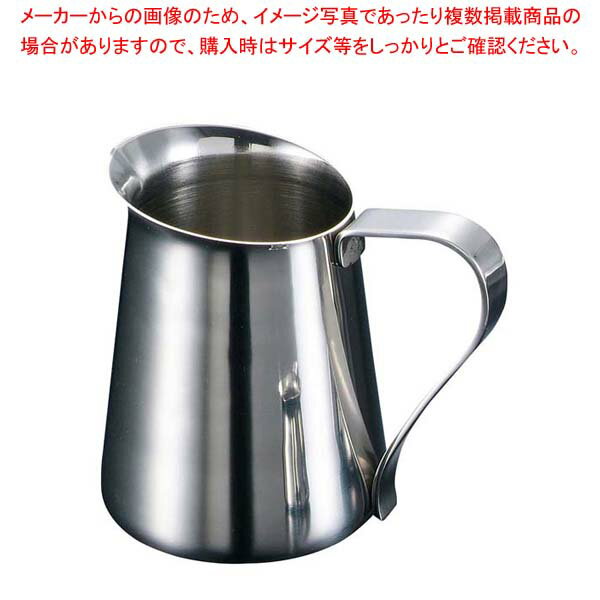 【まとめ買い10個セット品】 EBM 18-8 ミルクポット兼用ウォーターポット 600cc【メイチョー】