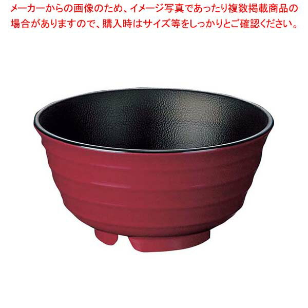 【まとめ買い10個セット品】 メラミン 小 うどん鉢 溜内黒 773-TB【メイチョー】