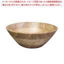 【まとめ買い10個セット品】 ホワイトアッシュ サラダボール(ナチュラルカラー)縁角タイプ 130023 φ300【メイチョー】