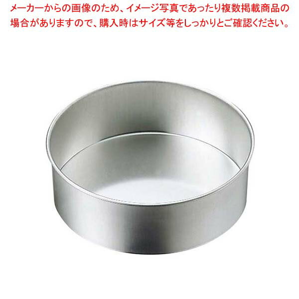 【まとめ買い10個セット品】 ブリキ デコレーション型 共底 21cm【メイチョー】