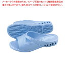 【まとめ買い10個セット品】 抗菌婦人用サンダル カナリア ライトブルー No.110 M【メイチョー】(4)