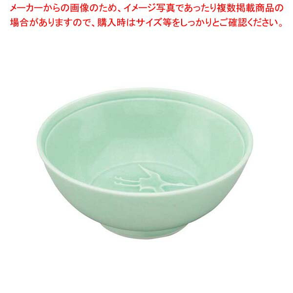 【まとめ買い10個セット品】 アルセラム強化食器 ヒスイ鶴小鉢 EC5-80【メイチョー】