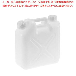 【まとめ買い10個セット品】 水缶(ポリタンク)10L ポリエチレン【メイチョー】