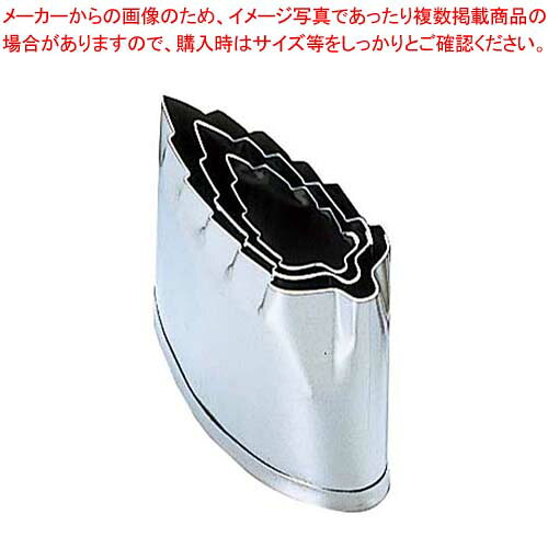 【まとめ買い10個セット品】 EBM 18-8 手造抜型 秋 木の葉 #5【メイチョー】