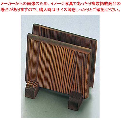 【まとめ買い10個セット品】 メニューブック立て N-705 木製 100×75×H100【メイチョー】