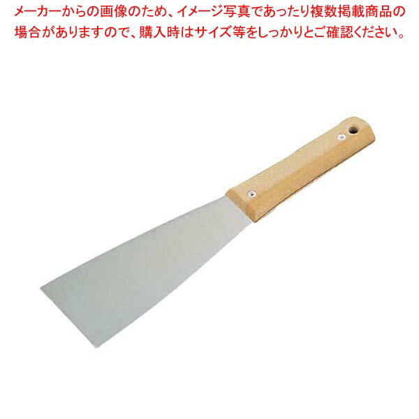 【まとめ買い10個セット品】 全鋼柄付 金ベラ 3-10 巾60mm【メイチョー】