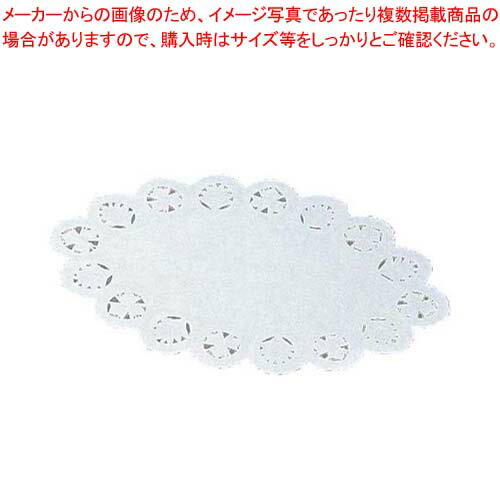 【まとめ買い10個セット品】 ドイリー レースペーパー 小判型(500枚入)10号【メイチョー】