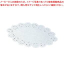 ドイリー レースペーパー 小判型(500枚入)12号【メイチョー】