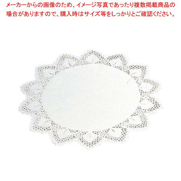 【まとめ買い10個セット品】 ドイリー レースペーパー 丸型(500枚入)10号【メイチョー】