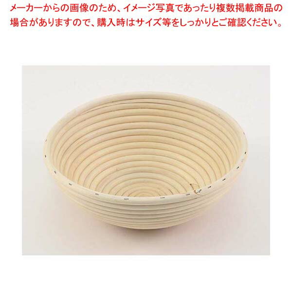 籐製 発酵ねかしカゴ 丸型 VC-1-L 内寸φ220【メイチョー】