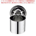 【まとめ買い10個セット品】UK 18-8 キッチンポット 目盛付 8cm 手無【 キッチンポット 丸型 】【メイチョー】