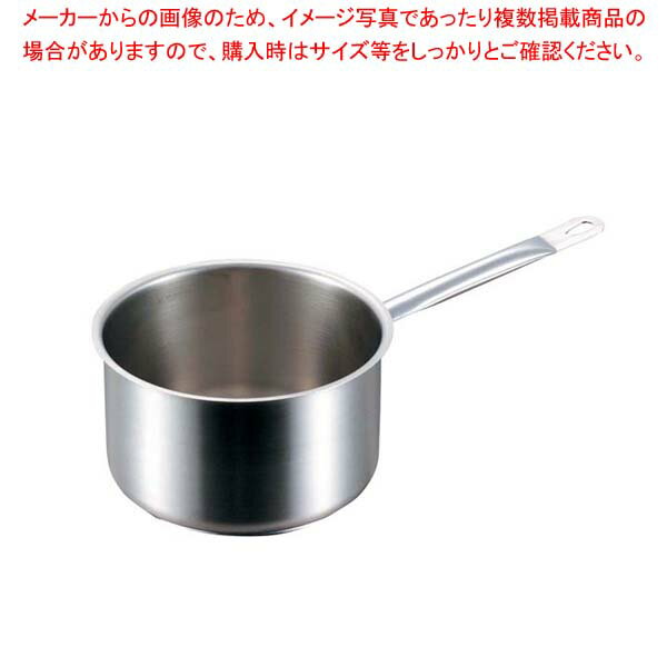 Ih Compatible - パデルノ 深型片手鍋(蓋無)1006-24cm 電磁【片手鍋 IH IH対応】【メイチョー】