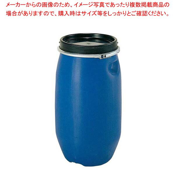 【まとめ買い10個セット品】サンコー プラスチックドラム ブルー 25L-1【メイチョー】