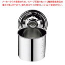 【まとめ買い10個セット品】UK 18-8 キッチンポット 目盛付 15cm 手無【 キッチンポット 丸型 】【メイチョー】