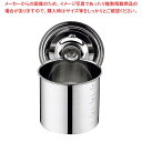 【まとめ買い10個セット品】UK 18-8 キッチンポット 目盛付 17cm 手無【 キッチンポット 丸型 】【メイチョー】
